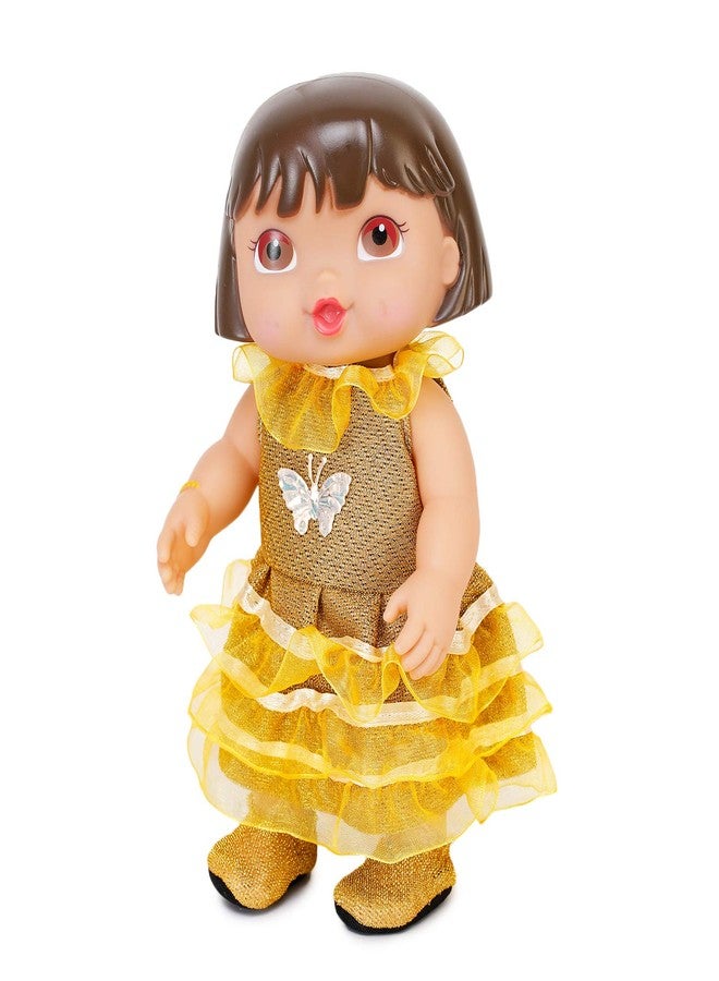 دورا دمية دورا دورا اللطيفة لعيد الميلاد (28 سم، أصفر) - للأطفال - Image 3